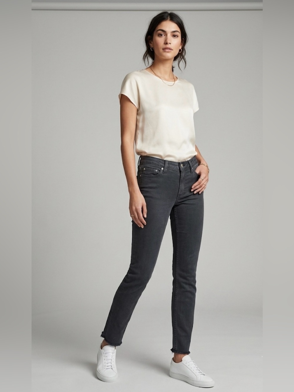 Vintage original Acne Skinny Jeans in Charcoal Gray